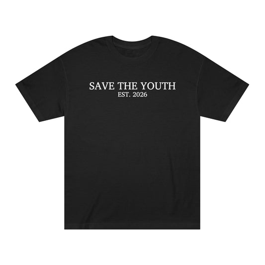 SAVE THE YOUTH BLACK TEE