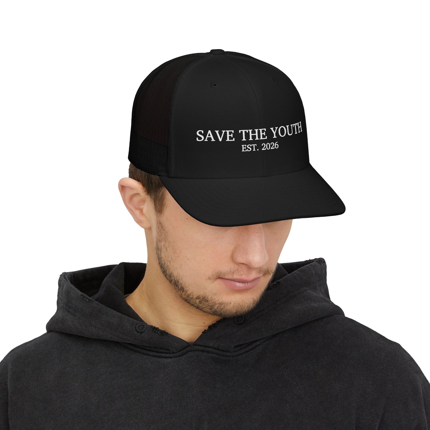 Save The Youth Snapback Trucker Cap